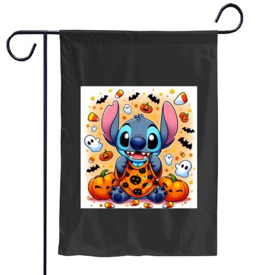 Stitch Halloween 20226, Stitch Eras Tour , Stitch Shirt, Disney Land Lilo and Stitch Garden Flags