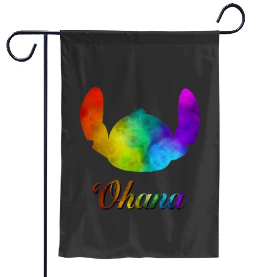 Ohana means family Stitch  , Stitch Eras Tour , Stitch Shirt, Disney Land Lilo and Stitch Garden Flags