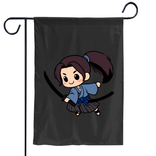 Just A Girl Who Loves Anime Sticker2: Disney Mulan Anime Mushu, Mulan and Mushu Garden Flags