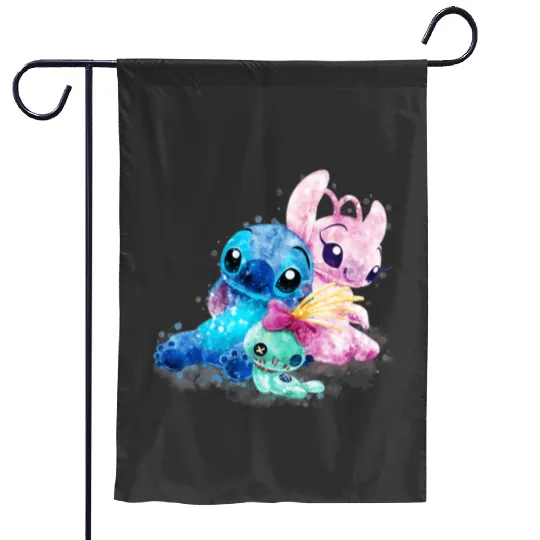Lilo  Stitch 626 Stitch Day Ohana Means Family  , Stitch Eras Tour , Stitch Shirt, Disney Land Lilo and Stitch Garden Flags