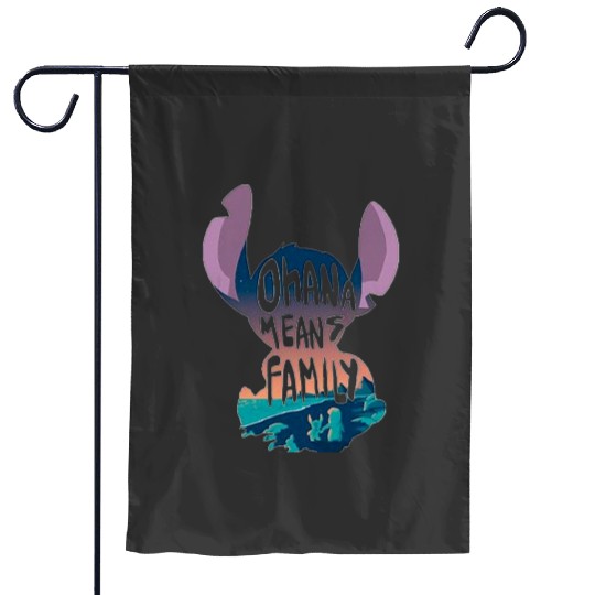 Ohana Means Family Christmas Holiday Matching Vacation Sticker, Stitch Eras Tour , Stitch Shirt, Disney Land Lilo and Stitch Garden Flags