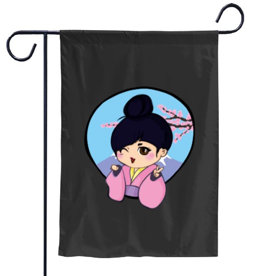 Hua Cheng - San Lang Sticker: Disney Mulan Anime Mushu, Mulan and Mushu Garden Flags