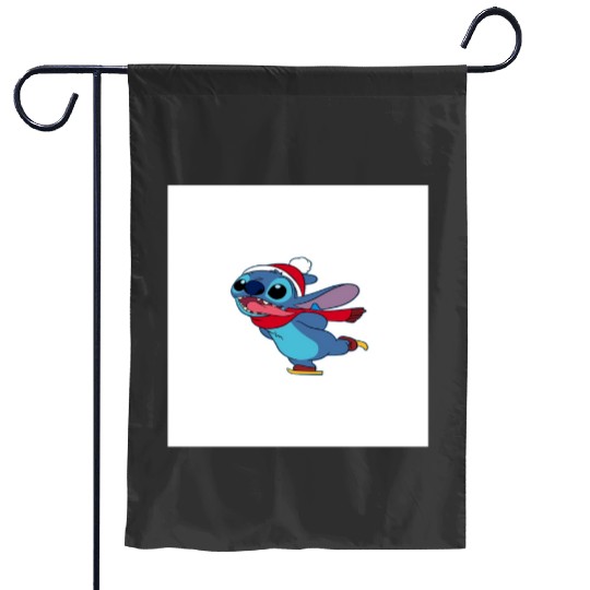 Lil And Stit Christmas Lights Portrait- Limited Edition  Perfect Gift iPhone Case, Stitch Eras Tour , Stitch Shirt, Disney Land Lilo and Stitch Garden Flags