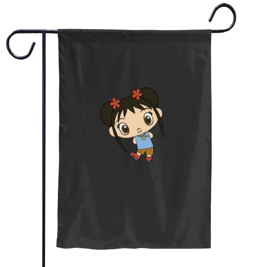 Japanese geisha Sticker: Disney Mulan Anime Mushu, Mulan and Mushu Garden Flags