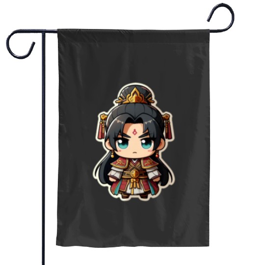 Gu Xiang Sticker: Disney Mulan Anime Mushu, Mulan and Mushu Garden Flags