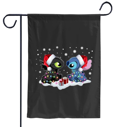 Stitch And Toothless Change Uniform Costume Uniform   , Stitch Eras Tour , Stitch Shirt, Disney Land Lilo and Stitch Garden Flags