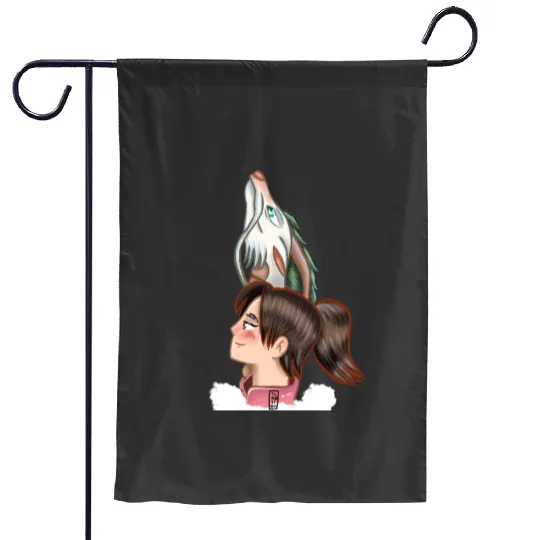 She Needed a Hero (Cherry Blossom Version)  : Disney Mulan Anime Mushu, Mulan and Mushu Garden Flags