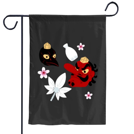 Spring Sticker: Disney Mulan Anime Mushu, Mulan and Mushu Garden Flags