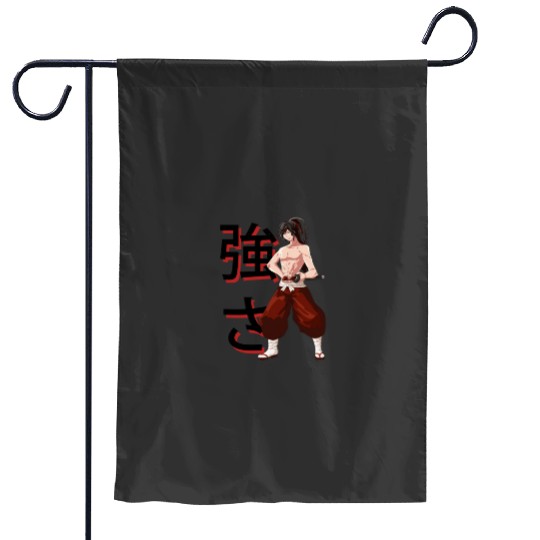 Samurai Girl Sticker: Disney Mulan Anime Mushu, Mulan and Mushu Garden Flags