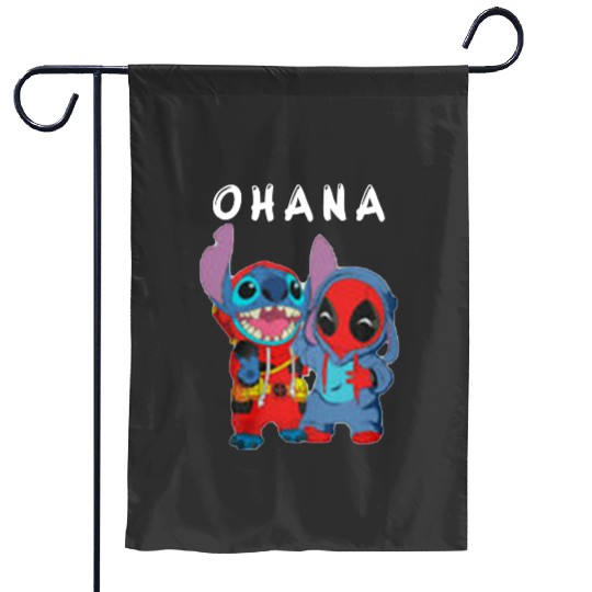 stitch ohana means Family  . Essentia  , Stitch Eras Tour , Stitch Shirt, Disney Land Lilo and Stitch Garden Flags