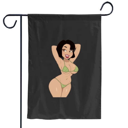 Pop-Art Mulan  : Disney Mulan Anime Mushu, Mulan and Mushu Garden Flags