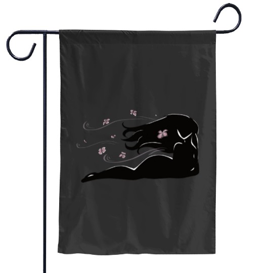 Warrior Princess Sticker: Disney Mulan Anime Mushu, Mulan and Mushu Garden Flags