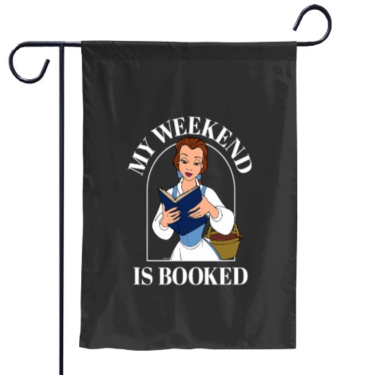 Disney Princess Belle My Weekend Is Booked Garden Flags