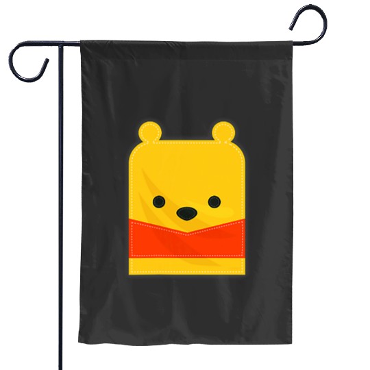 Disney Winnie the Pooh Small Block Character Pocket Garden Flags