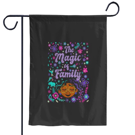 Disney Encanto Mirabel The Magic Of Family Floral Portrait Garden Flags