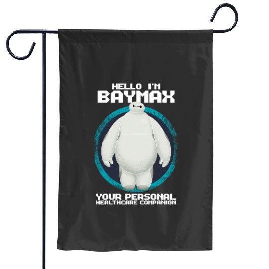 Disney Big Hero 6 Hello Im Baymax Graphic Garden Flags