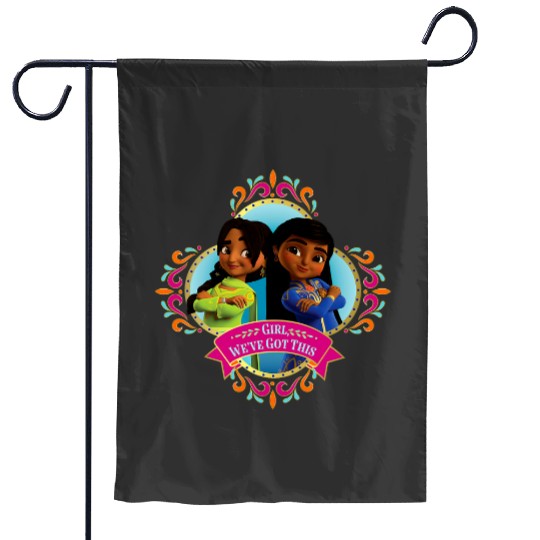 Disney Mira Royal Detective Mira Priya Girl You Got This Garden Flags