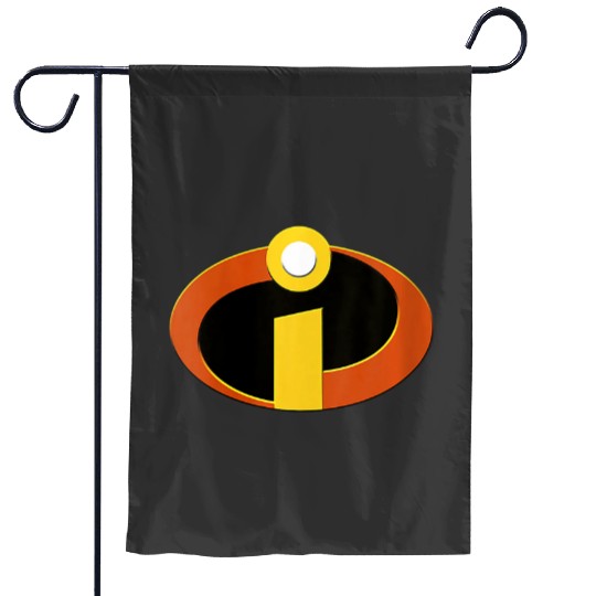 womens disney Pixars incredibles logo halloween costume Garden Flags