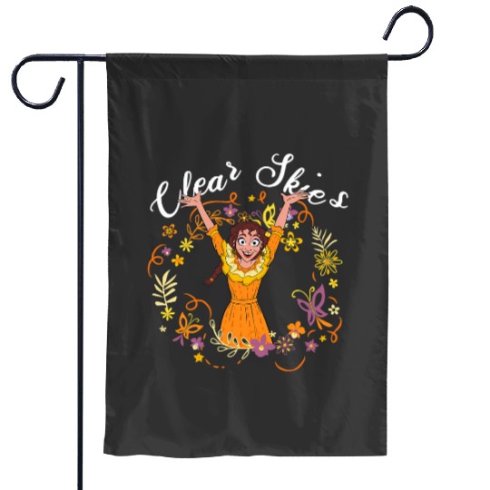 Disney Encanto Pepa Clear Skies Floral Garden Flags