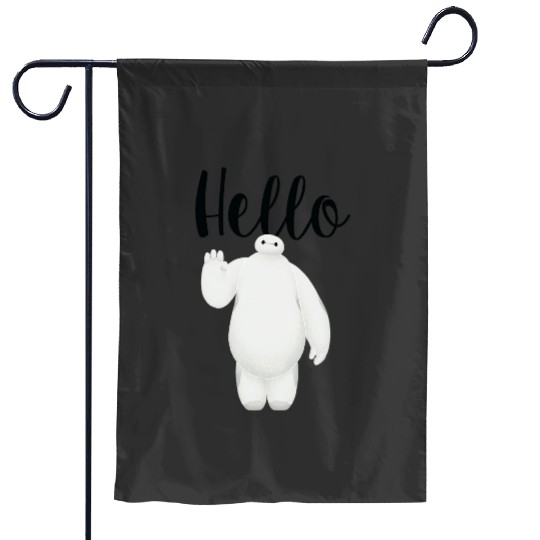 Disney Big Hero 6 Baymax Hello Wave Graphic Garden Flags