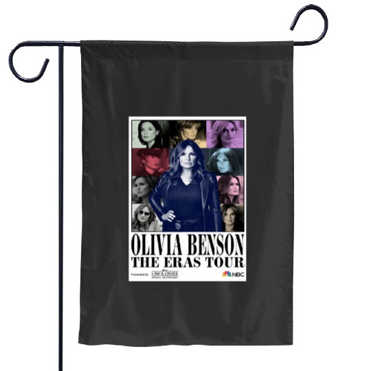 Olivia Benson Eras Tour Garden Flags