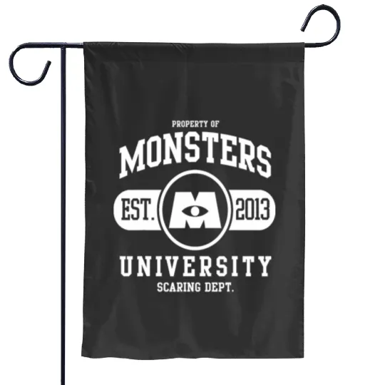 Disney Pixarss Monsters University Est. 2013 Logo Garden Flags