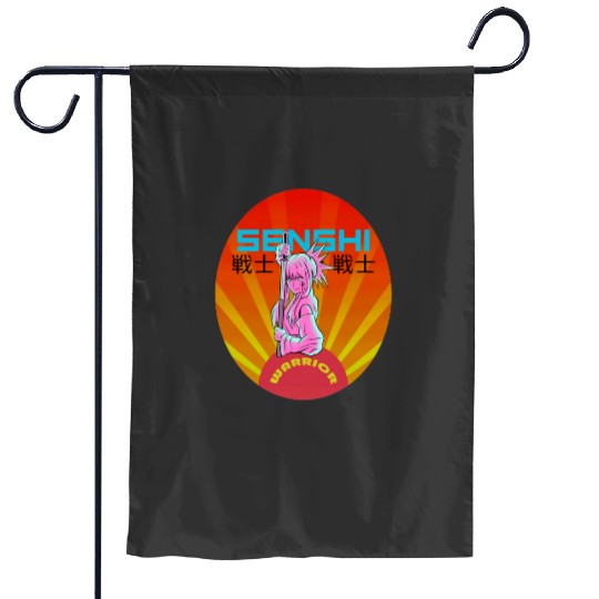 Samurai Jack - Black and White Sticker: Disney Mulan Anime Mushu, Mulan and Mushu Garden Flags
