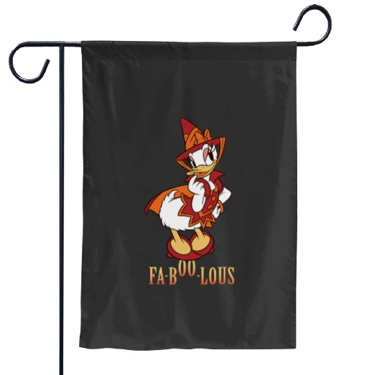 Disney Halloween Daisy Duck Witch Costume FaBOOLous Garden Flags