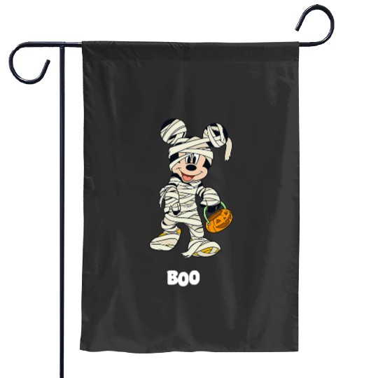 Disney Halloween Mickey Mummy Garden Flags