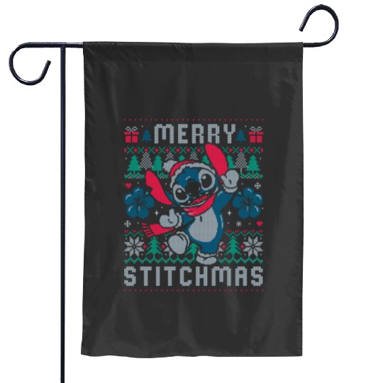 Merry Stitchmas  , Stitch Eras Tour , Stitch Shirt, Disney Land Lilo and Stitch Garden Flags