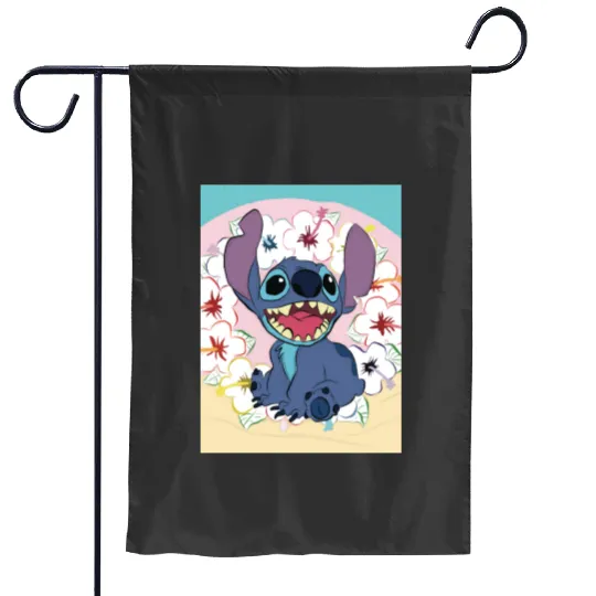 All The Child Wants for Christmas  , Stitch Eras Tour , Stitch Shirt, Disney Land Lilo and Stitch Garden Flags