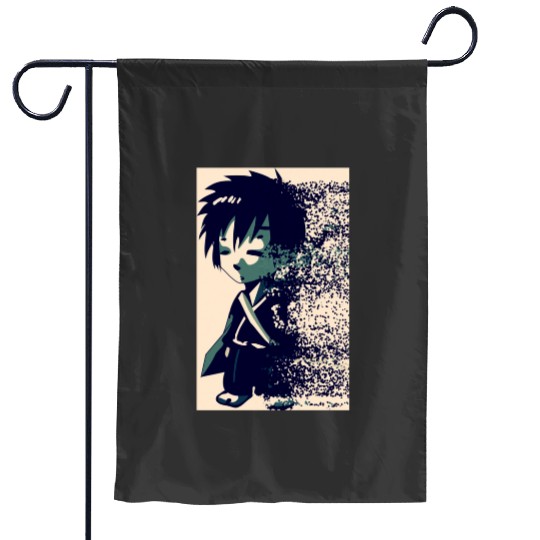 Samurai Jack and Ashi  : Disney Mulan Anime Mushu, Mulan and Mushu Garden Flags