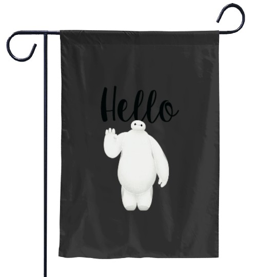 Disney Big Hero 6 Baymax Hello Wave Graphic Garden Flags