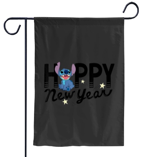 Happy new year 2022  New Years Eve Party Supplies   , Stitch Eras Tour , Stitch Shirt, Disney Land Lilo and Stitch Garden Flags