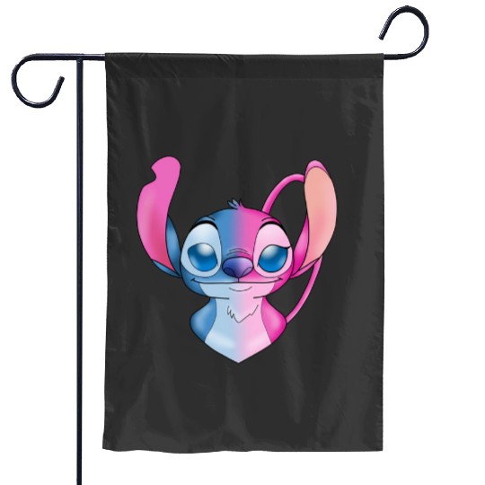 Stitch and angel quote - OHANA Pet Mat, Stitch Eras Tour , Stitch Shirt, Disney Land Lilo and Stitch Garden Flags