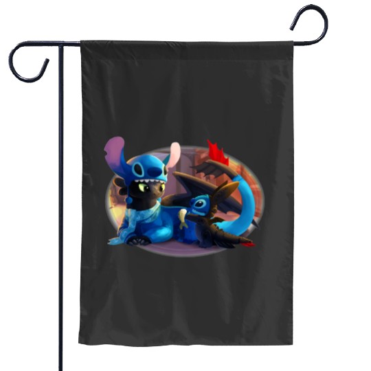 Its My Birthday Gift Stitch Lilo Funny happy  , Stitch Eras Tour , Stitch Shirt, Disney Land Lilo and Stitch Garden Flags