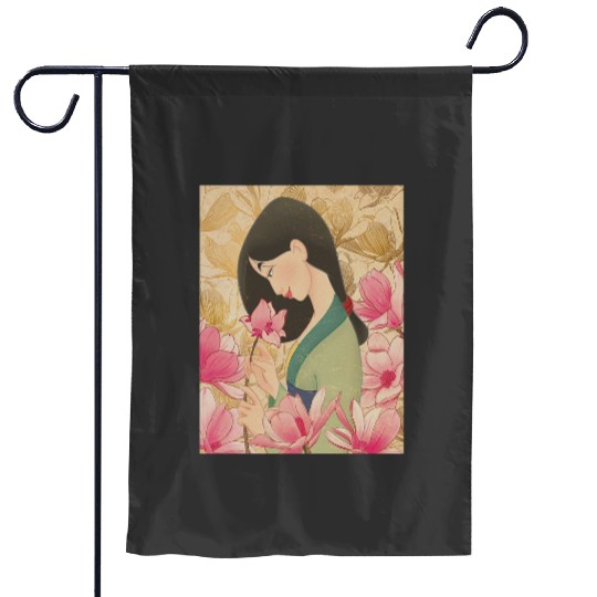 Disney Mulan Floral Garden Flags