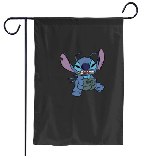 Experiment 626 (Stitch) Zoomed In Pillow, Stitch Eras Tour , Stitch Shirt, Disney Land Lilo and Stitch Garden Flags