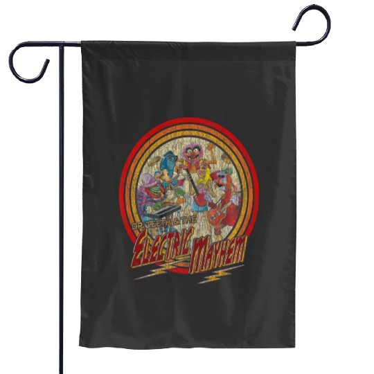 Disney The Muppets Electric Mayhem Vintagess Band Premium Garden Flags