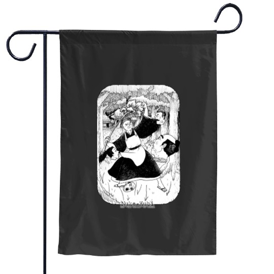 Nanami Yasuri Katanagatari Sticker: Disney Mulan Anime Mushu, Mulan and Mushu Garden Flags