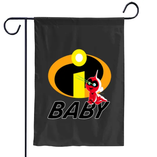 Disney and Pixars The Incredibles JackJack Baby Family Garden Flags