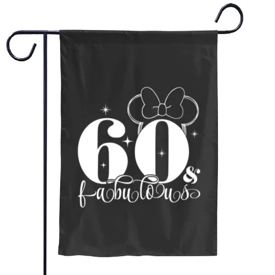 Discover 60th Birthday Garden Flags, Disney Birthday Garden Flags, Custom Birthday Garden Flags