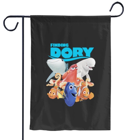 Disney Pixarss Finding Dory Nemo The Crew Movie Garden Flags