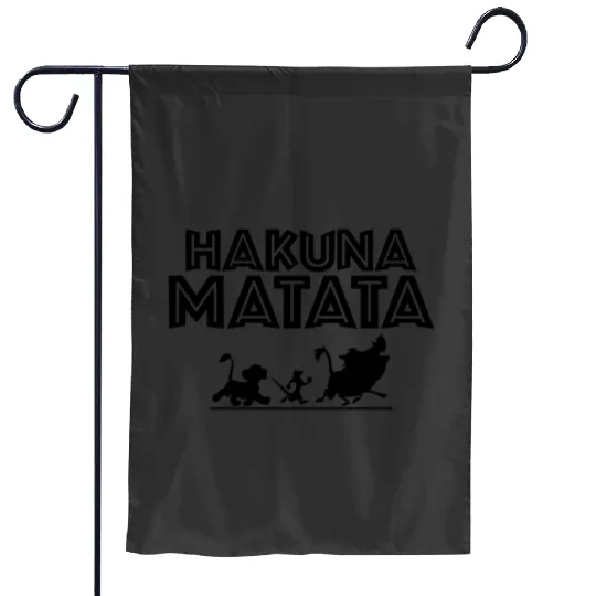 Hakuna Matata Garden Flags, Disney Garden Flags, Lion King Garden Flags, Hakuna Matata Disney Garden Flags