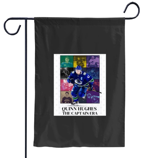 Discover Quinn Hughes Eras Tour Vancouver Canucks Bigger Print Garden Flags