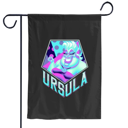Disney Little Mermaid Ursula Pop Art Graphic Garden Flags