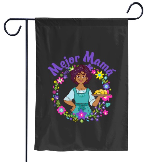 Disney Encanto Julieta Madrigal Mejor Mama Portrait Garden Flags