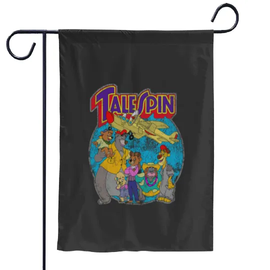 Disneys TaleSpin Graphic Garden Flags