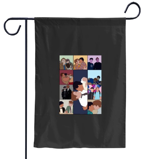 the Heartstopper Eras Tour Garden Flags