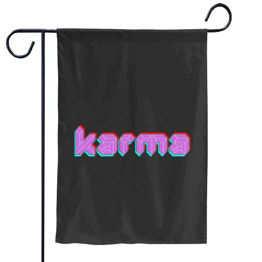 Karma is my boyfriend Eras Tour Garden Flags